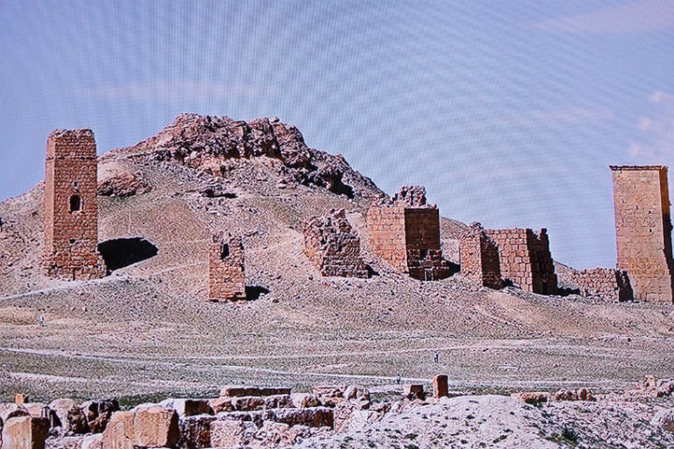Среди погребальных башен не осталось ни одной целой Фото: Александр ГЛУЗ