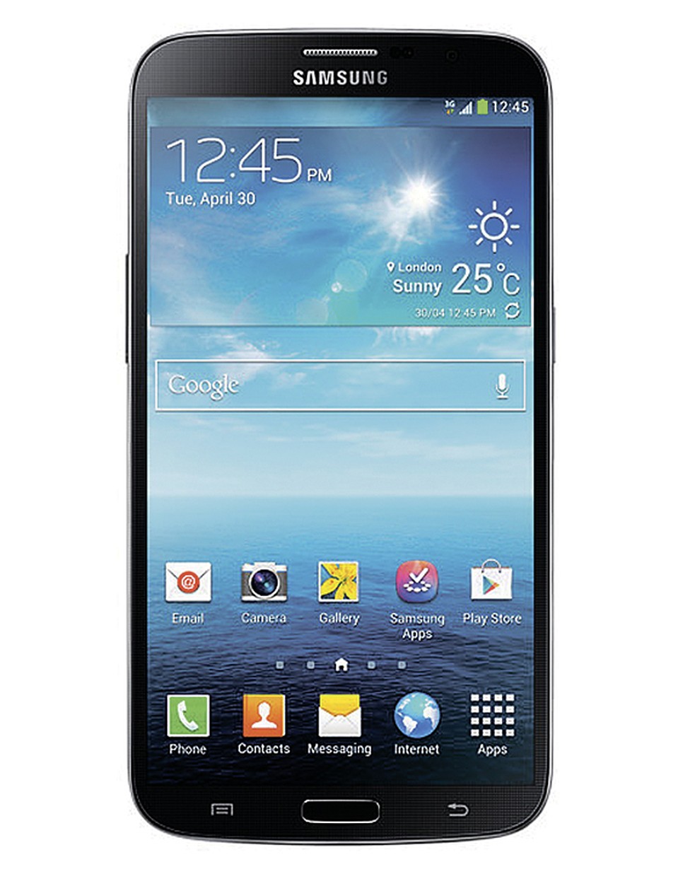 Образец гигантомании Samsung Galaxy Mega с диагональю 6,3 дюйма. 2013 год