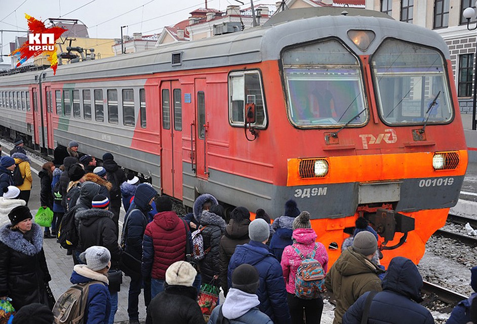 Последняя электричка в сторону Шилки. Фото: Виктор ГУСЕЙНОВ