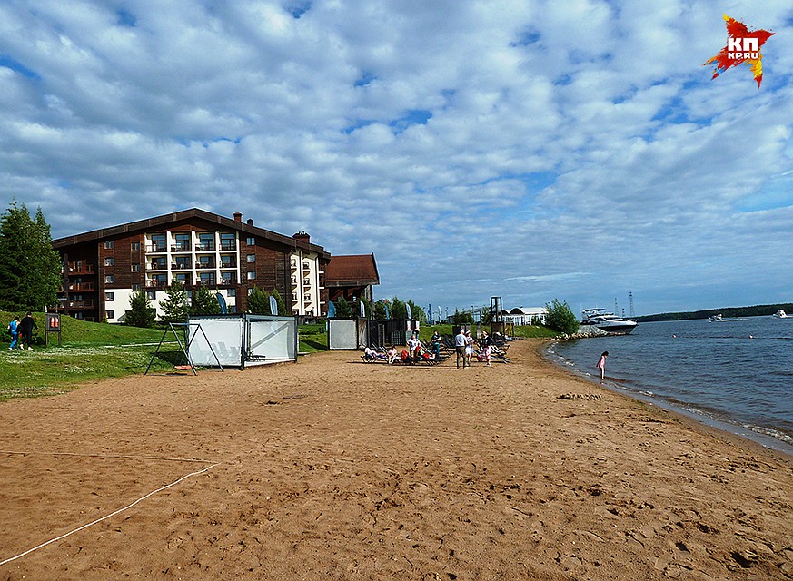 На побережье Московского моря Фото: Николай ВАРСЕГОВ