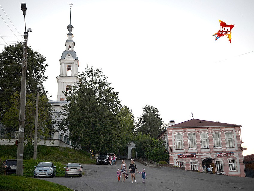 В центре Кинешмы. Фото: Виктор ГУСЕЙНОВ