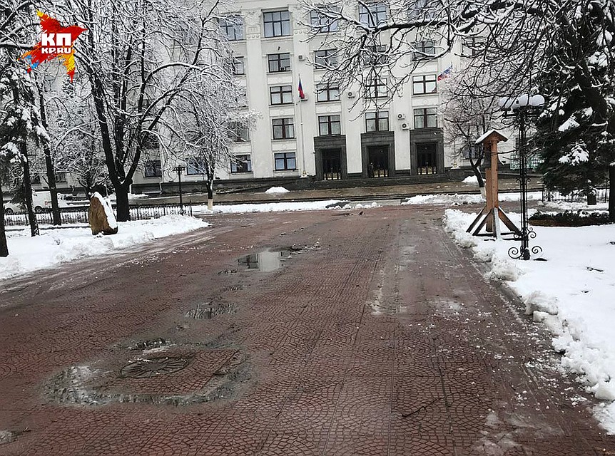 Вид на здание Луганской областной государственной администрации. Фото: Александр КОЦ