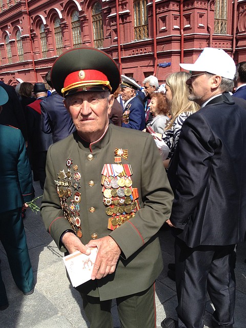Ветеран ВОВ, участник Сталинградской битвы Евгений Федорович Рогов. Фото: из семейного архива
