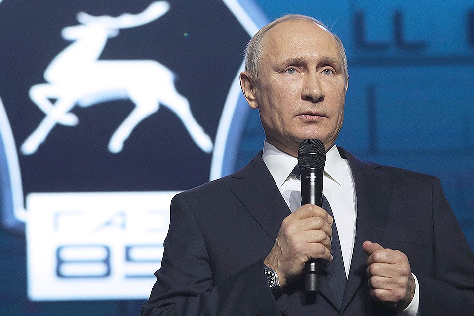 Со слов Владимира Путина, Россия не собирается бойкотировать предстоящую зимнюю олимпиаду. ФОТО Михаил Метцель/ТАСС