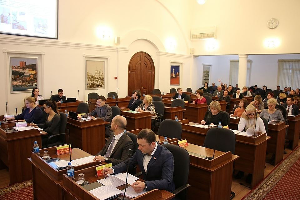 Очередное заседание Думы Владивостока. Фото: пресс-служба Думы Владивостока