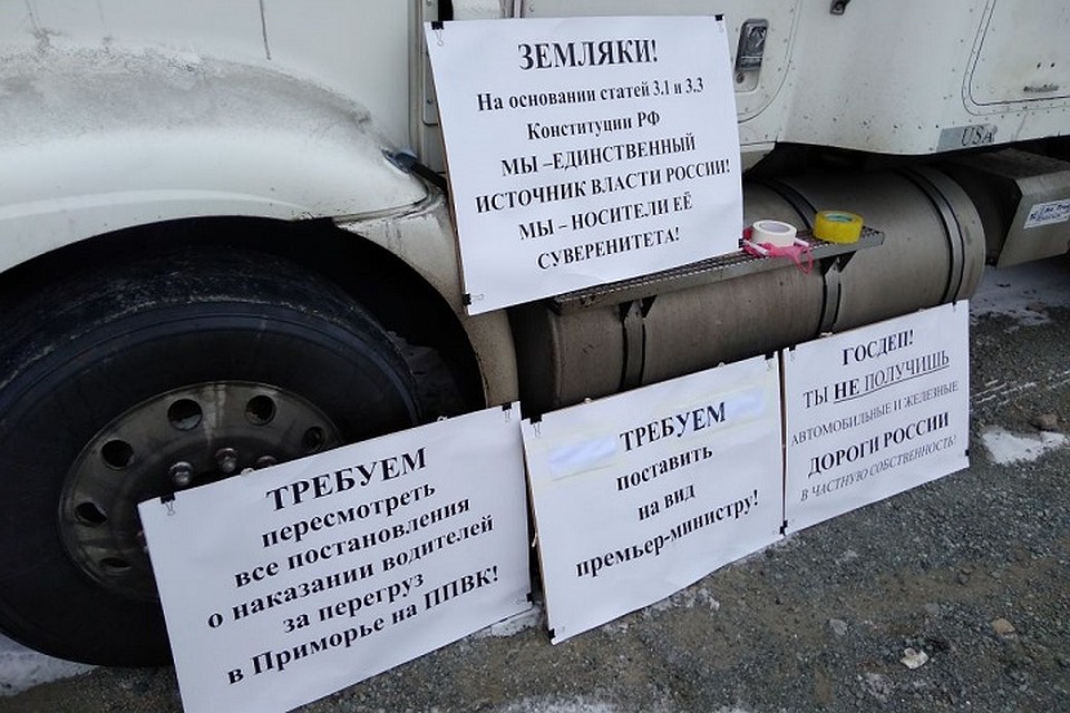 Лозунги митингующих Фото: Денис Ширяков