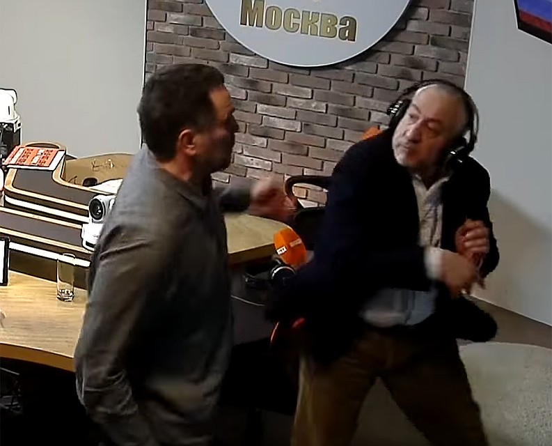 Драка Сванидзе и Шевченко в эфире радио «Комсомольская правда»