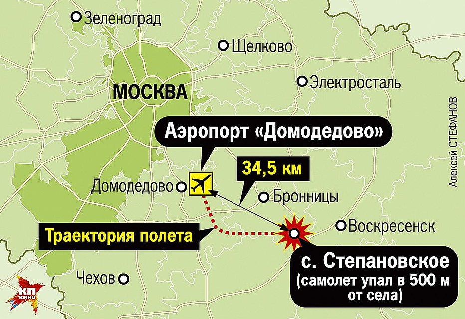Схема происшествия Фото: Алексей СТЕФАНОВ
