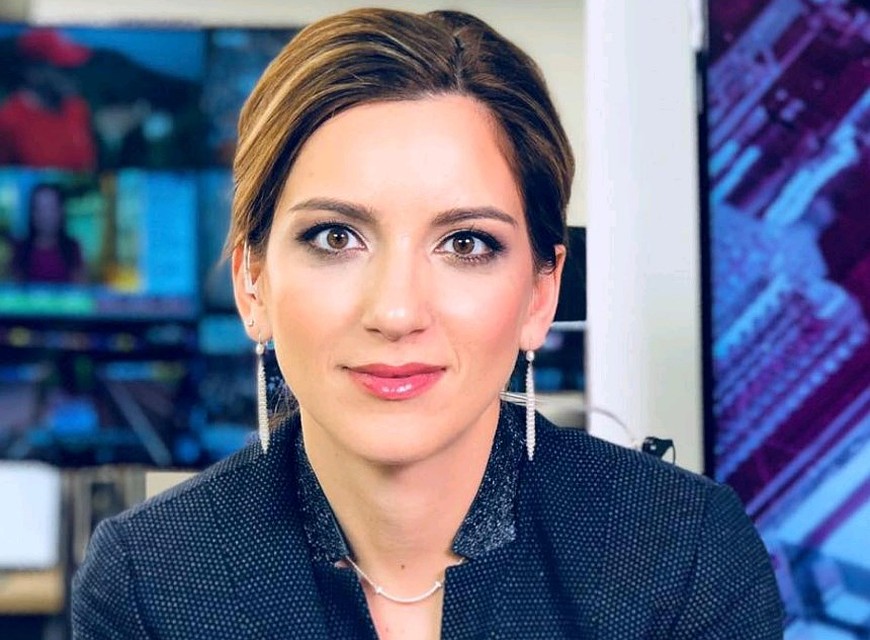 Заместитель редактора телеканала RTVI Екатерина Котрикадзе. ФОТО Личная страничка в Facebook