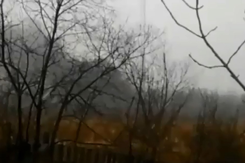 Крушение вертолета Ми-8 в Хабаровске Фото: Социальные сети