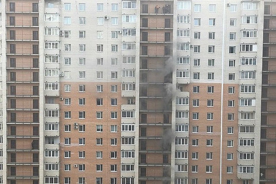 В "нехорошем" доме то пожар, то убийство. Фото: "ДТП и ЧП"/ Vk.com