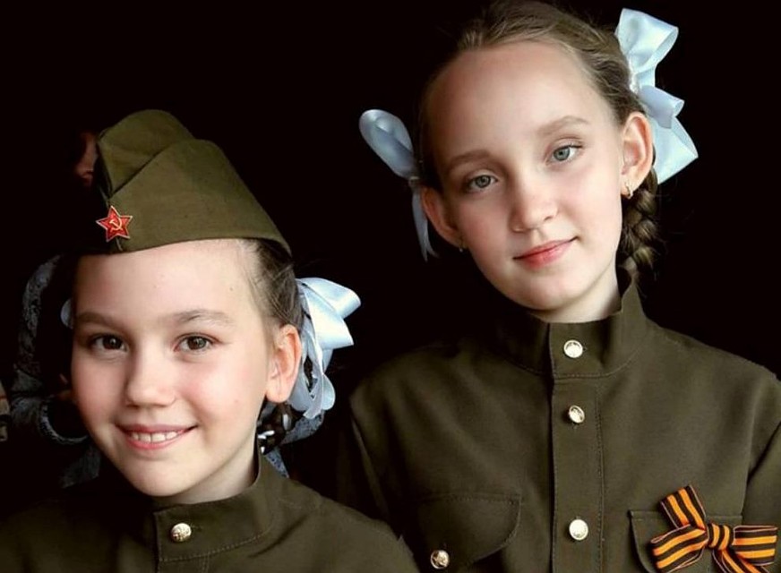Юные волгоградские актрисы Оля Иванова и Таисия Осина. Фото: otryd.ru