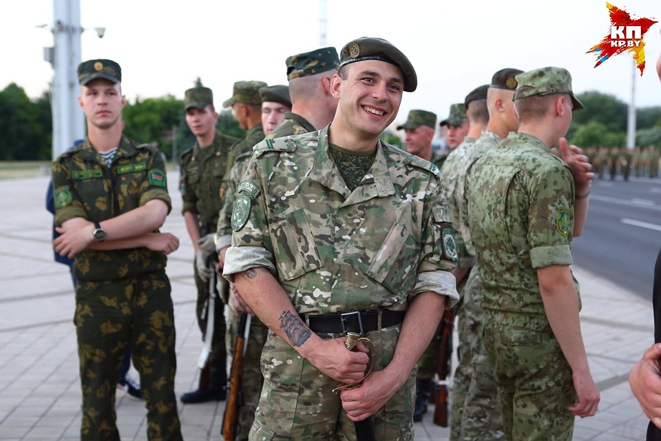 Репетиции парада ко Дню Независимости Республики Беларусь. Фото: Святослав ЗОРКИЙ
