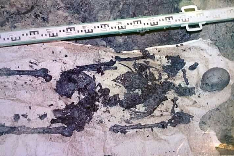 В 1991 году найденные останки складывались в обыкновенный оружейный ящик. Фото: Мемориал Романовых
