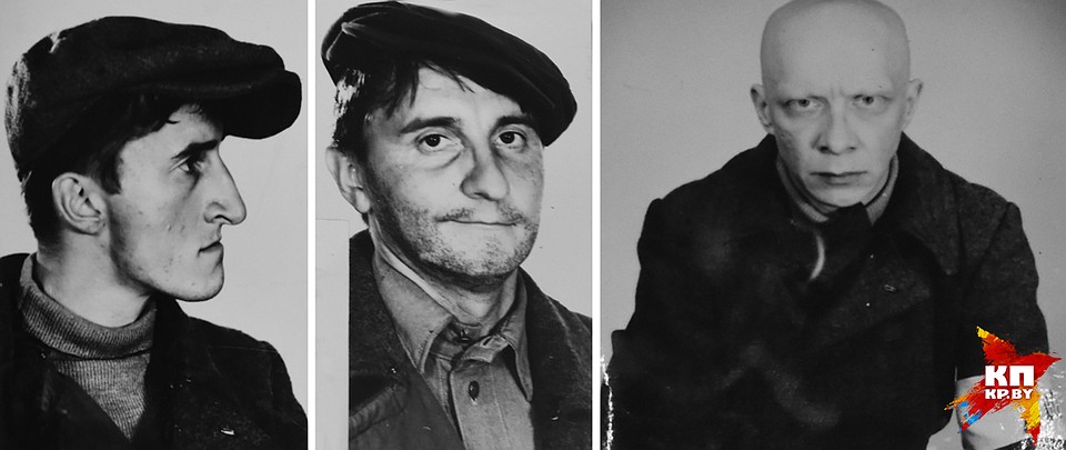 У Александра Лыкова (слева) Колонденок получался уж слишком ярким, а у Евгения Крыжановского (в центре) комичным. А Евгений Платохин сыграл недалекого, но мстительного полицая. Фото: Белорусский государственный архив-музей литературы и искусства