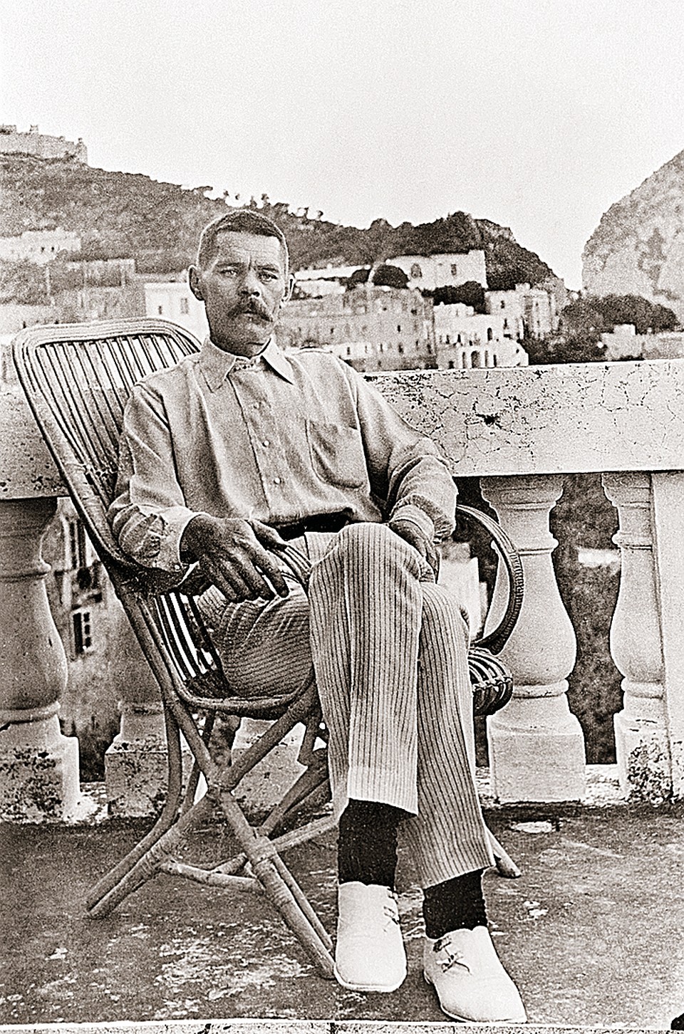 Алексей Максимович в Италии. 1910 год. Фото: ITAR-TASS