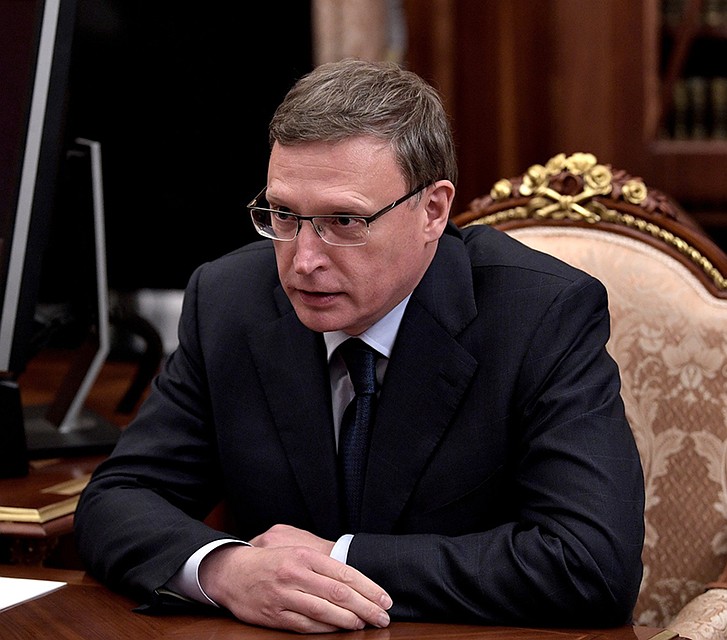 Врио губернатора Омской области Александр Бурков Фото: GLOBAL LOOK PRESS
