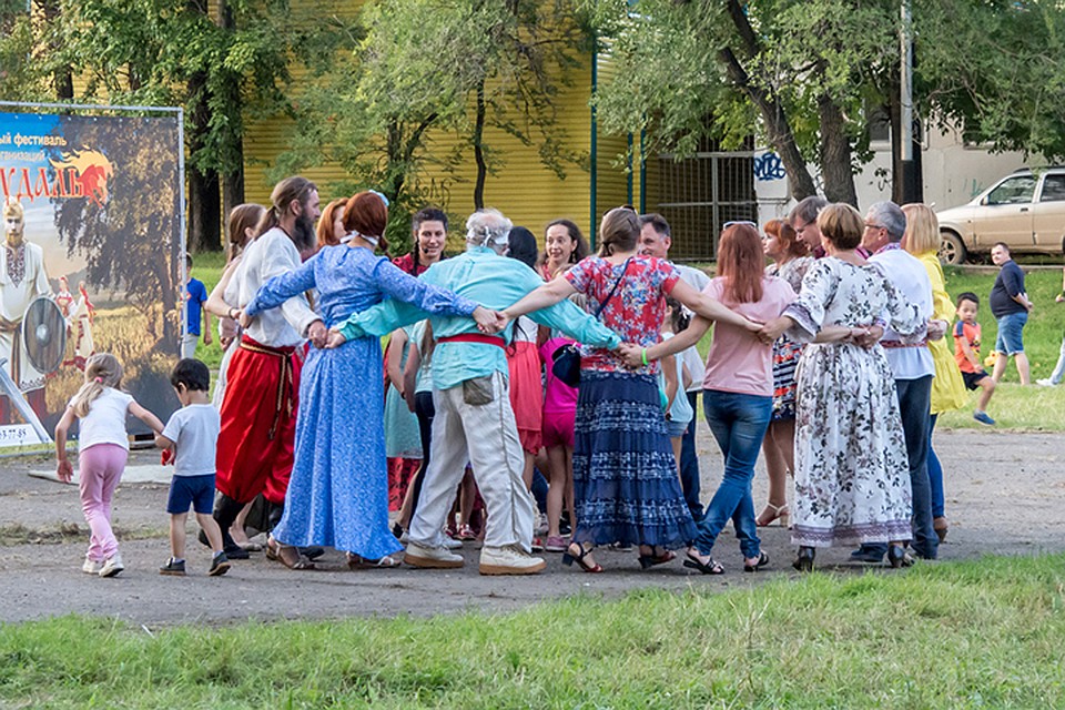 В Хабаровске прошел смотр самодеятельных народных талантов «Русская удаль» Фото: Игорь ВОЛКОВ