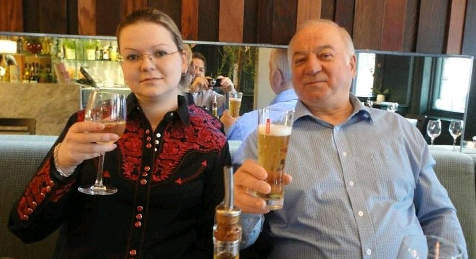 Жертвы отравления в Солсбери Сергей Скрипаль с дочкой Юлией. Фото: GLOBAL LOOK PRESS