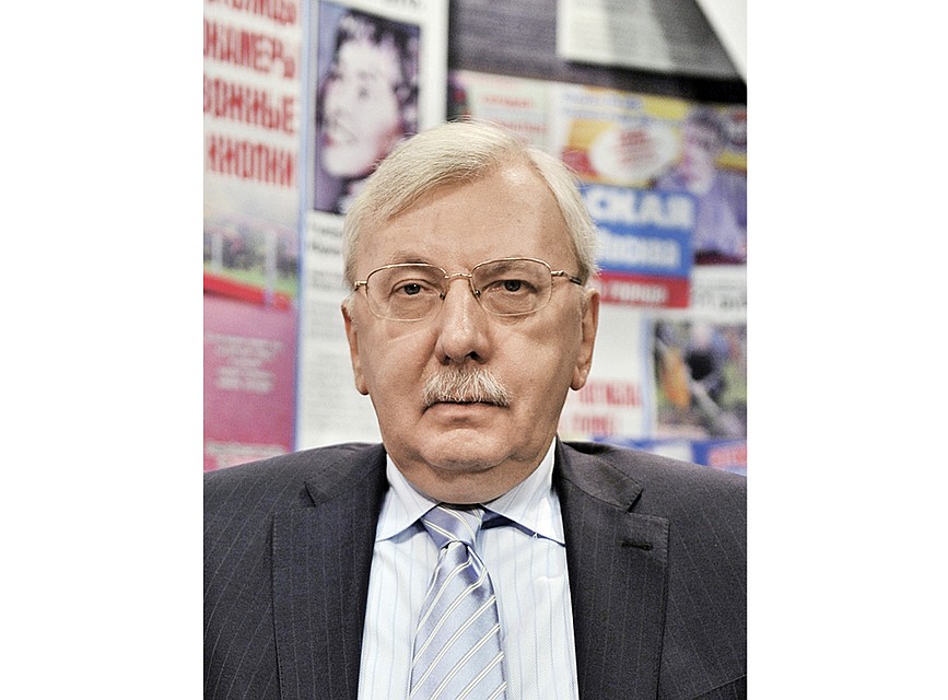 Декан Высшей школы телевидения МГУ имени Ломоносова Виталий Третьяков.