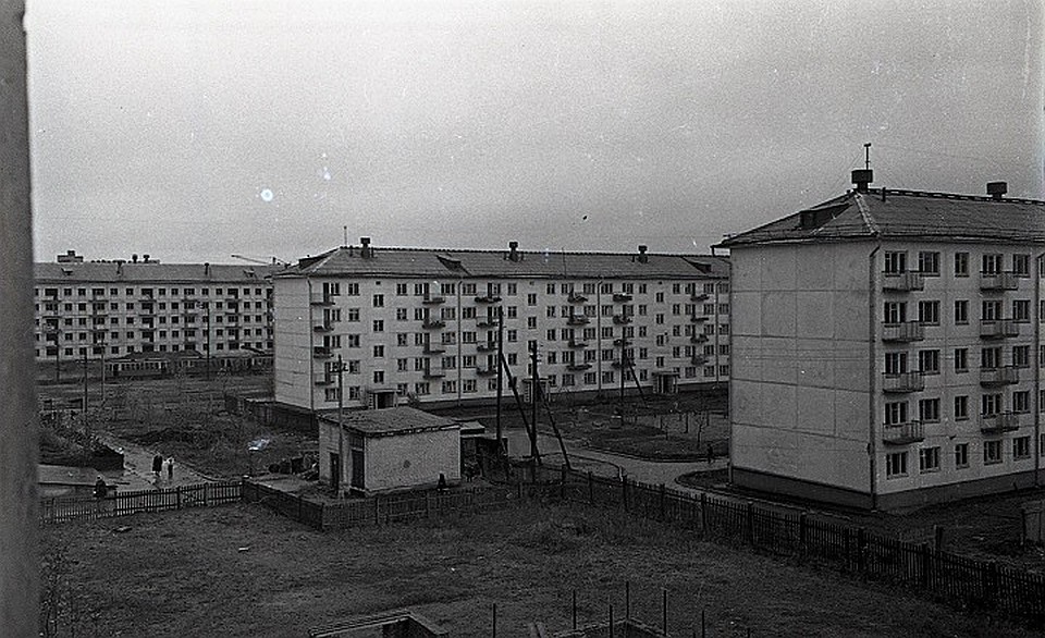 Газифицированные новостройки в Свердловске. Фото: Государственный архив Свердловской области