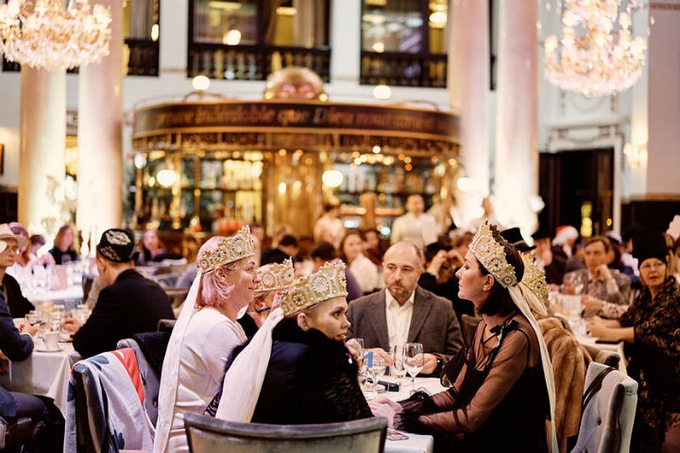 В финальной игре, которая проходила в ресторане Brasserie de Metropole, приняли участие 13 команд. Фото Анны Аникиной.