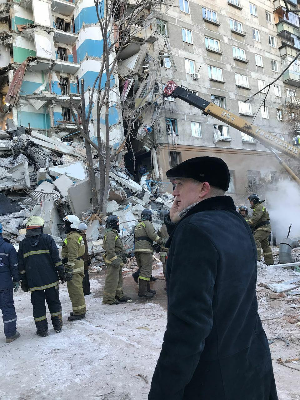 На месте ЧП работает глава региона Борис Дубровский. Фото: пресс-служба губернатора Челябинской области.