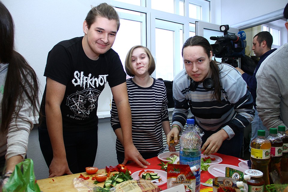 Команда нижегородского гуманитарно-технического колледжа Фото: Роман ИГНАТЬЕВ