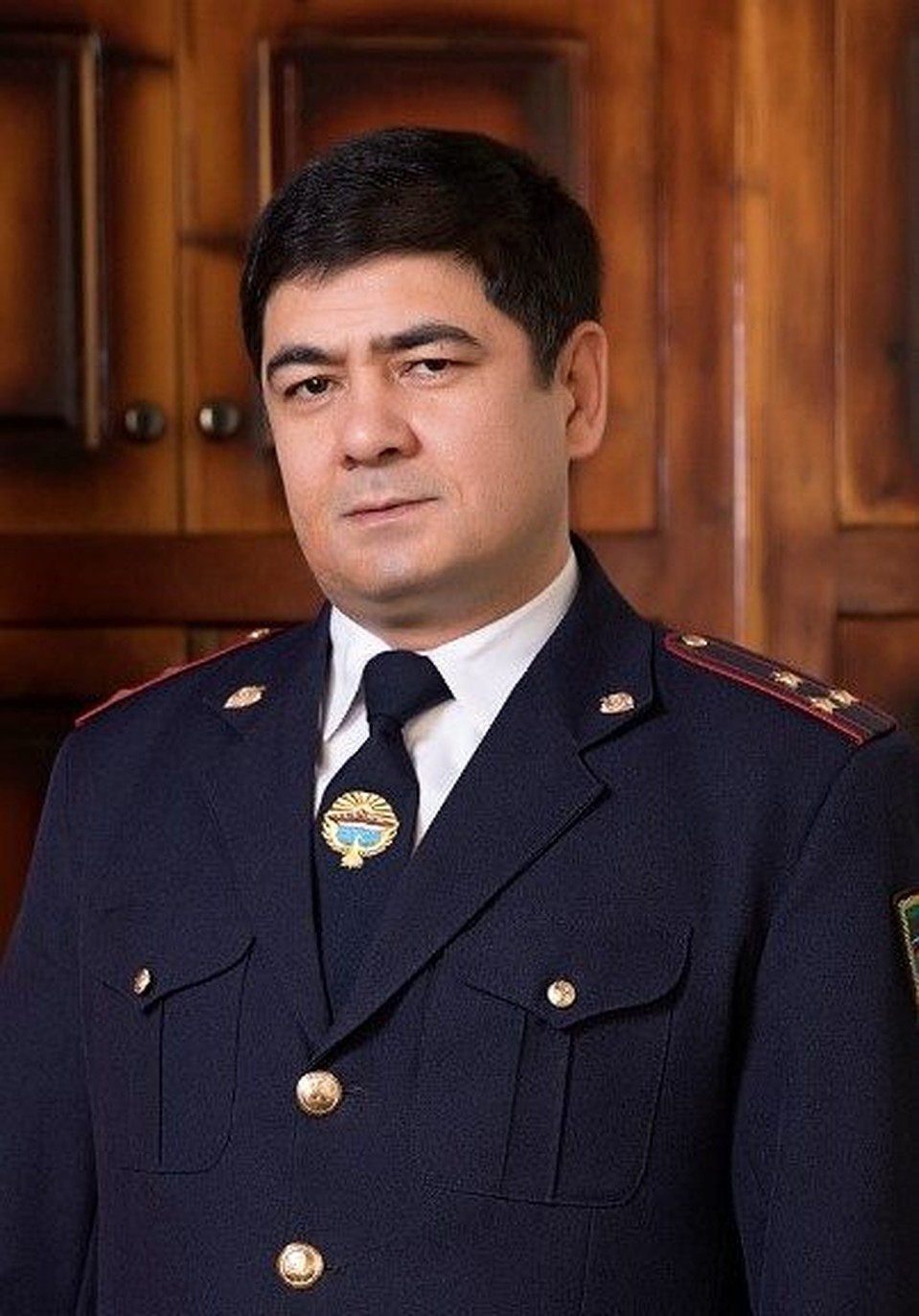 Канат Джумагазиев, экс-начальник ГУОБДД, ныне начальник ГУВД Бишкека Фото: Пресс-служба МВД КР