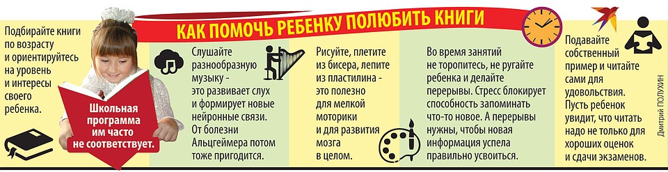 Как помочь ребенку полюбить книги