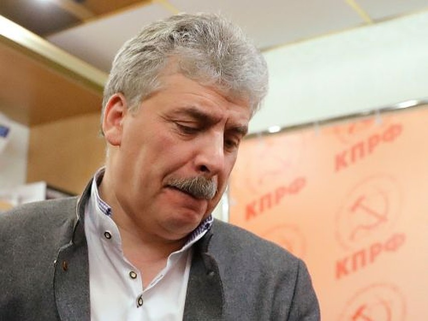Павел Грудинин делиться имуществом с женой явно не хочет.