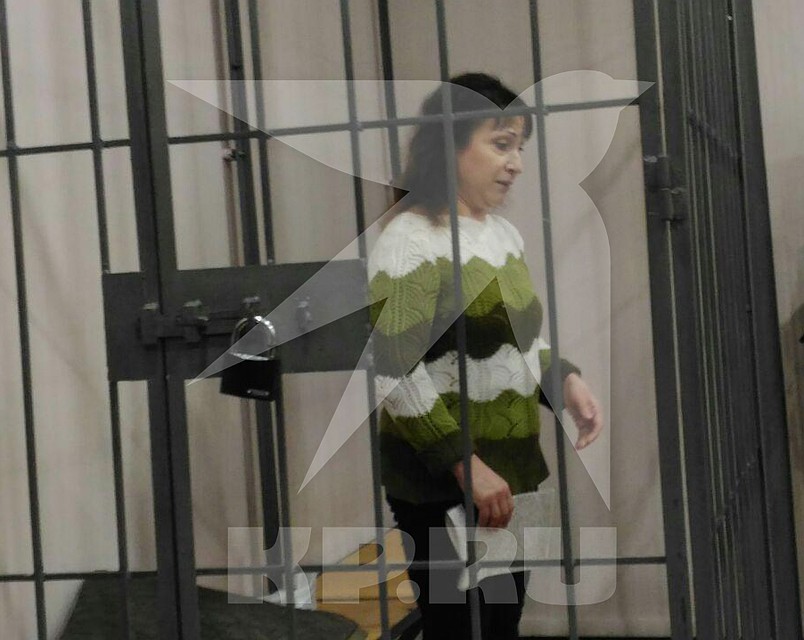 В зале суда Бакшеева вела себя тихо Фото: Евгения ХИЛЬКО