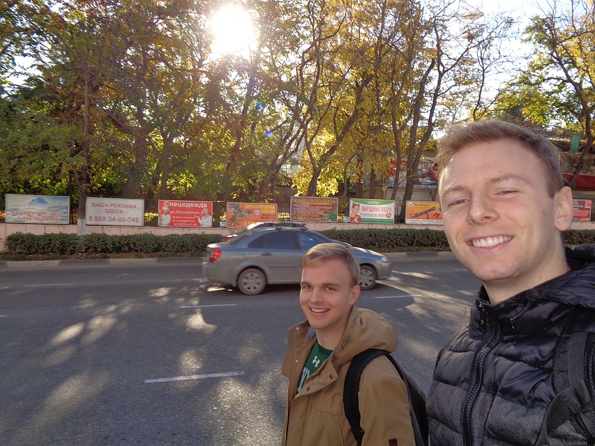 Сэм и Кол поселились в центре Новороссийска Фото: из архива героя публикации