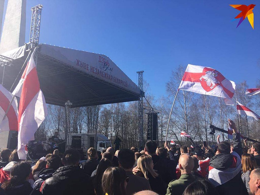 В Гродно большой концерт в честь БНР-101. Фото: Ника КОВАЛЕВА