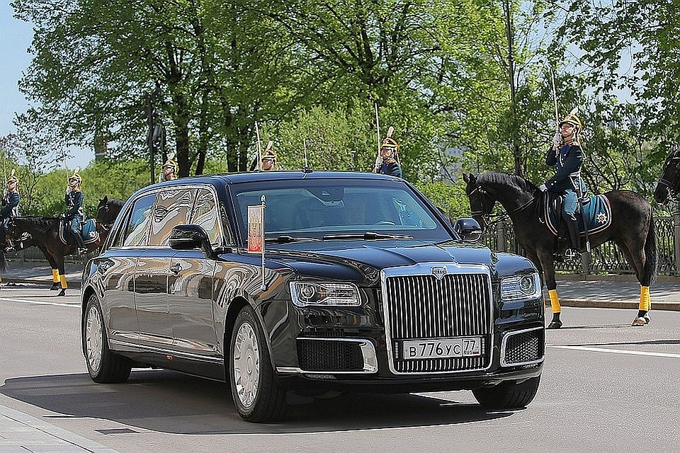 Впервые автомобиль показали на инаугурации президента Путина весной 2018 года Фото: REUTERS