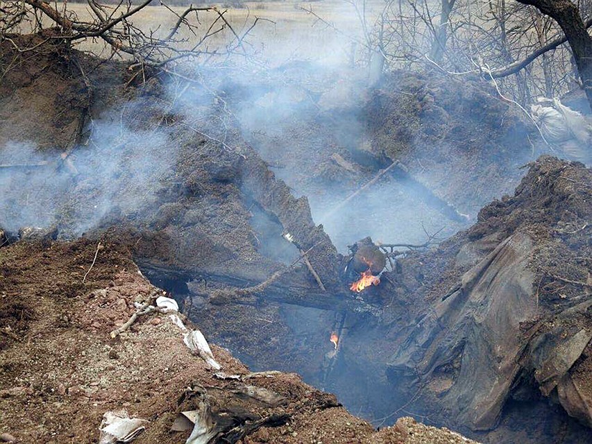 В Сети появились снимки с места ликвидации пулемётчицы ВСУ «Ведьмы» Фото: Facebook