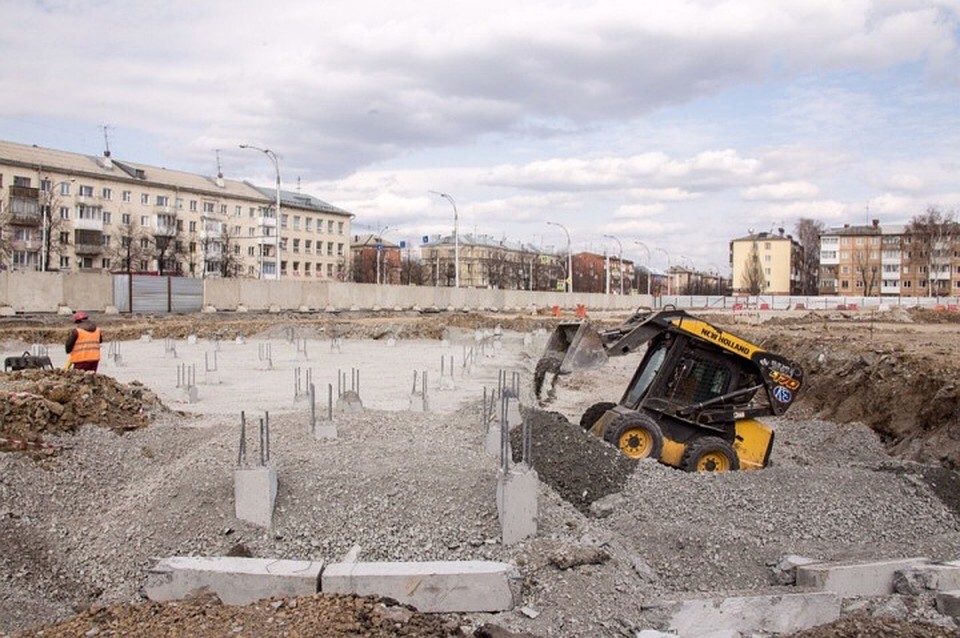 В планах строительства сквера на месте сгоревшей «Зимней вишни» появились изменения. ФОТО: АКО