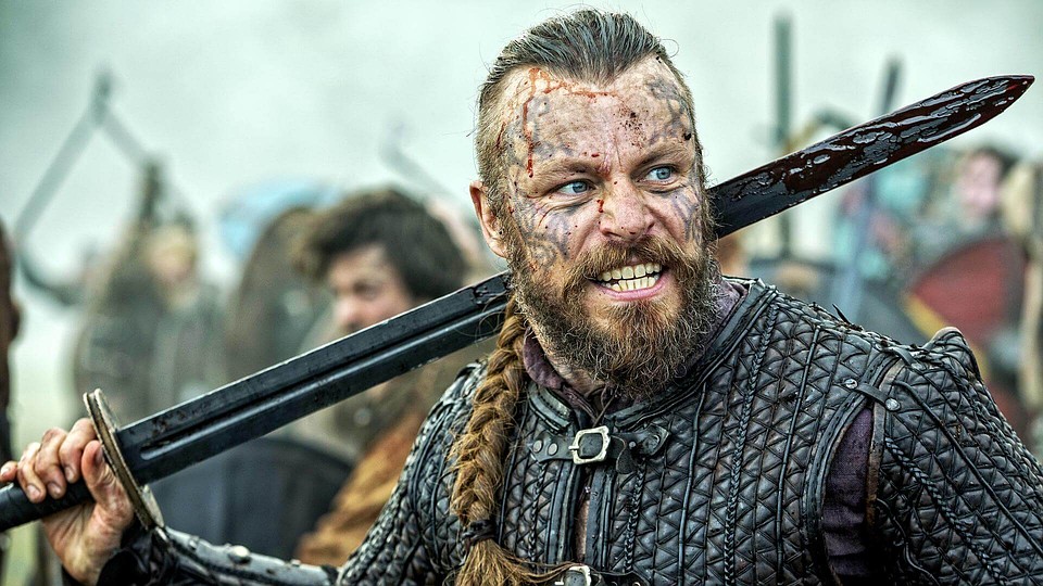 Сериал "Викинги" Иван начал смотреть задолго до начала работы над ним. Фото: кадр из видео