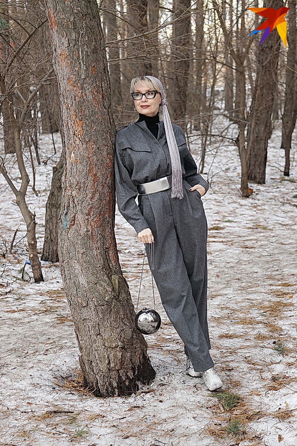 Комбез+платок. Фото: Татьяна ПОДЪЯБЛОНСКАЯ