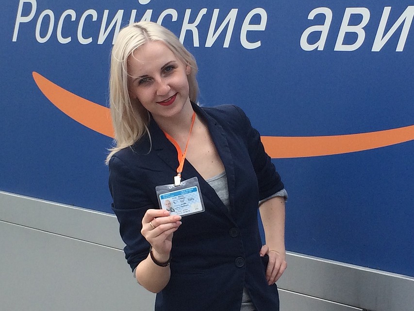 Бортпроводница Ксения Фогель Фото: Личная страница героя публикации в соцсети