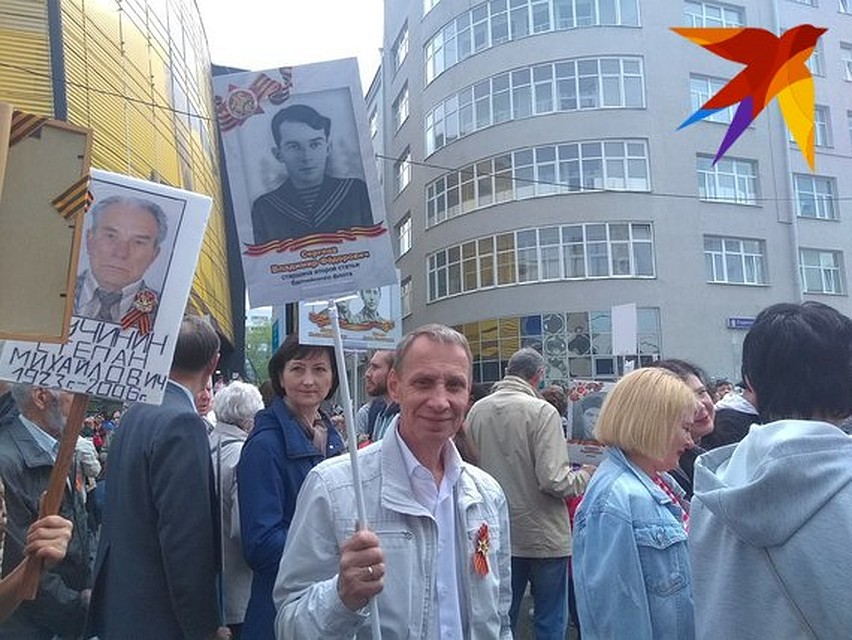 Евгений рассказал о том, что его подвигло прийти на акцию. Фото: Маргарита Махонина