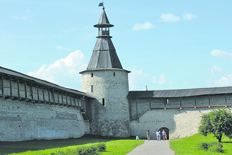 Впервые для посещения откроют башню Кутекрома. Фото: Псковский музей-заповедник
