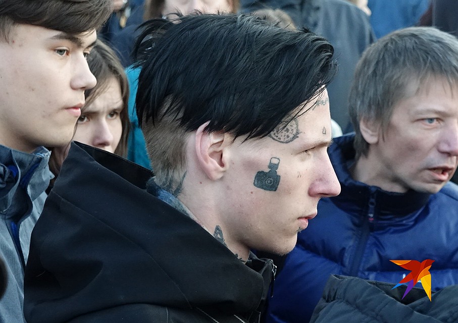 Один из несогласных с застройкой сквера. Фото: Дмитрий СТЕШИН