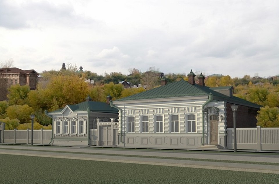 Вид здания по проекту архитектора Хамматова. Фото: admin.tomsk.ru