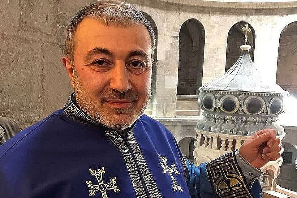 Убитый дочками Михаил Хачатурян.