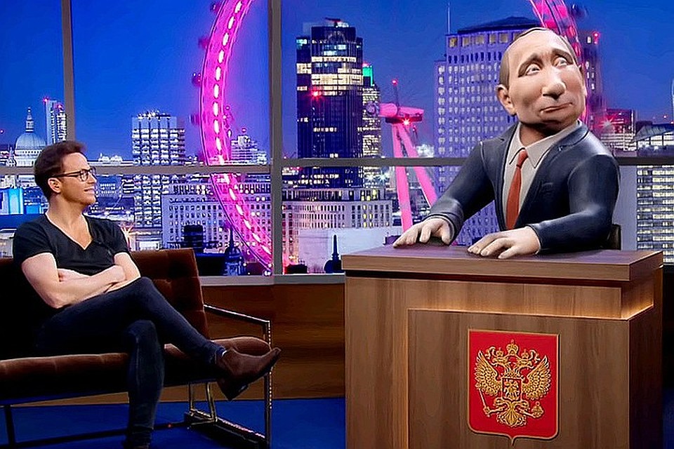 ВВС анонсировало выход программы "Вечер с Владимиром Путиным", где с гостями будет общаться "президент России". Фото: YouTube