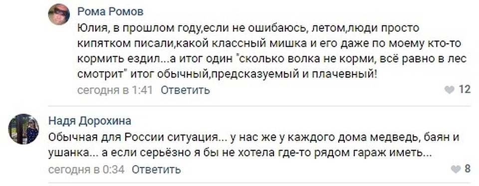 Местные жители не оставили ситуацию в стороне