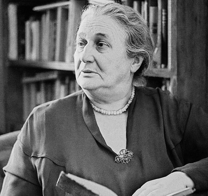 Поэтесса Анна Ахматова, 1956 год. Фотохроника ТАСС