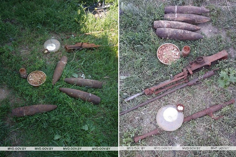 Мужчину подозревают в "черном копательстве". Фото: МВД.