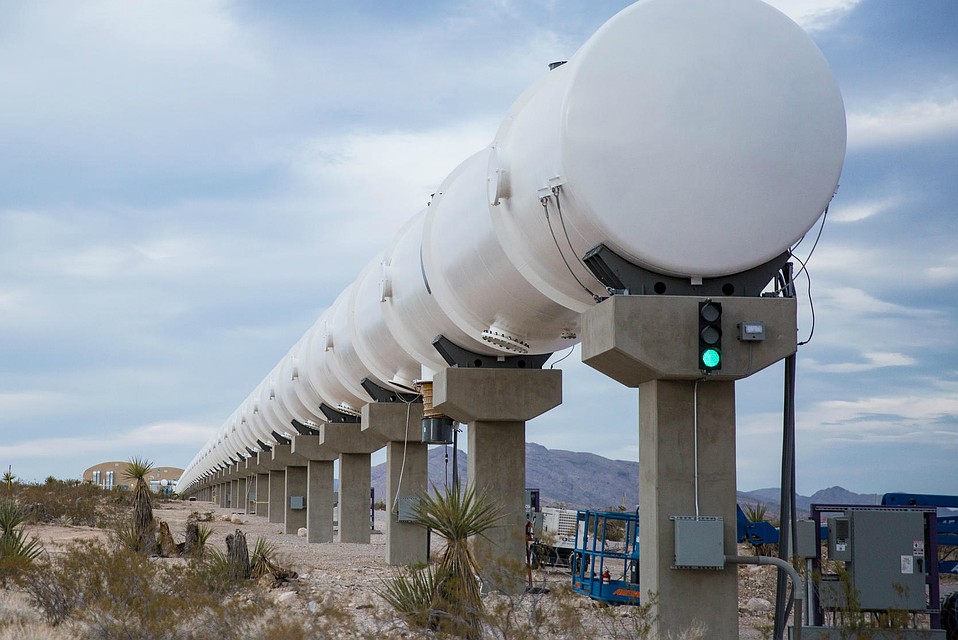 В Америке уже построили несколько испытательных полигонов. Фото: hyperloop-one.com
